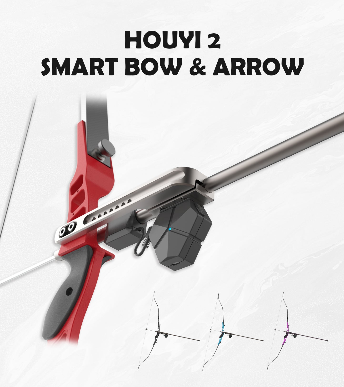 HOUYI2 Smart Recurve Bow: Smart Virtual Home Archery System