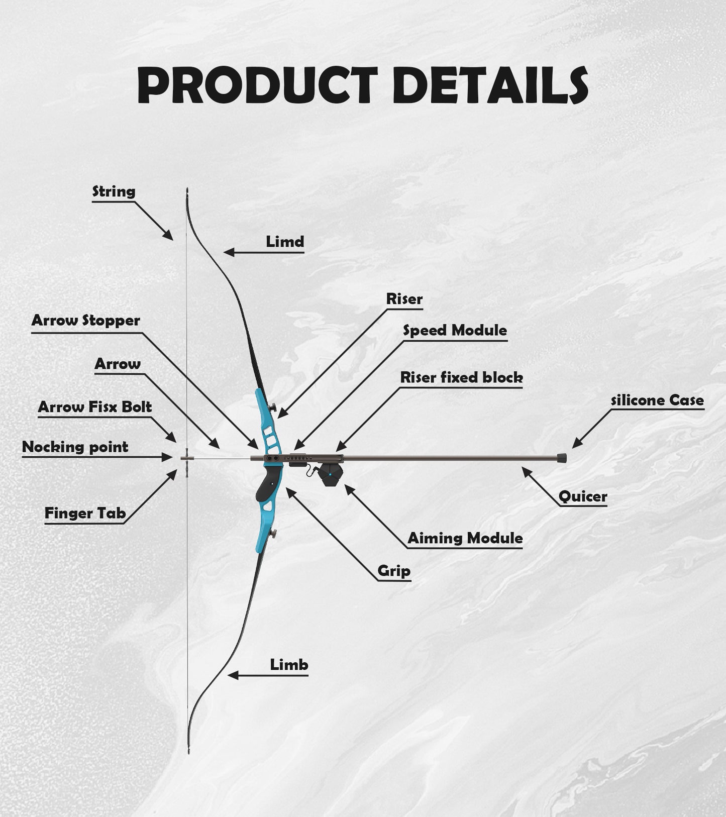 HOUYI2 Smart Recurve Bow: Smart Virtual Home Archery System