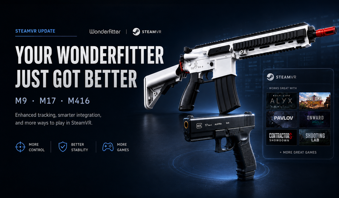 Your M9, M17 & M416 Just Got Better on SteamVR