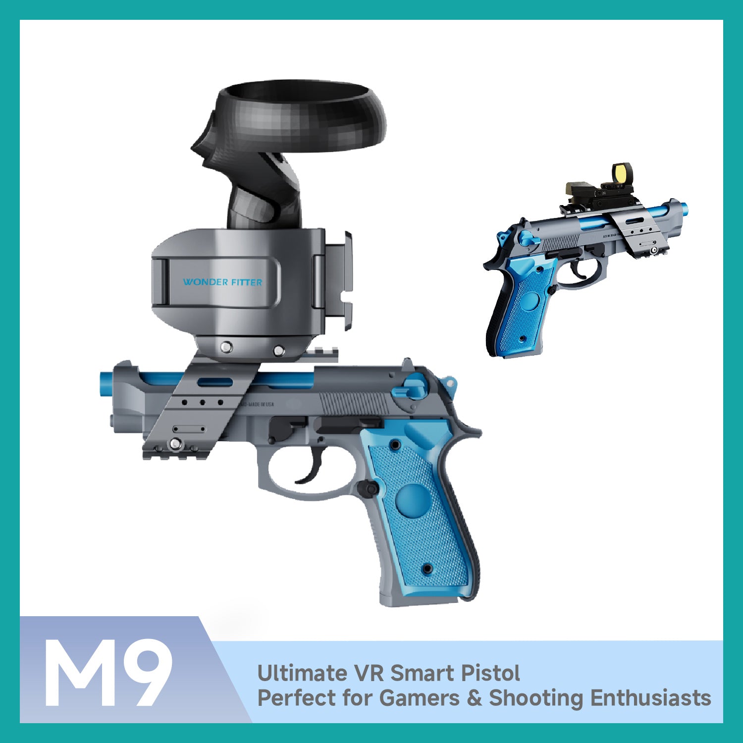 M9 Smart VR Pistol: Ultimate VR Shooting Experience
