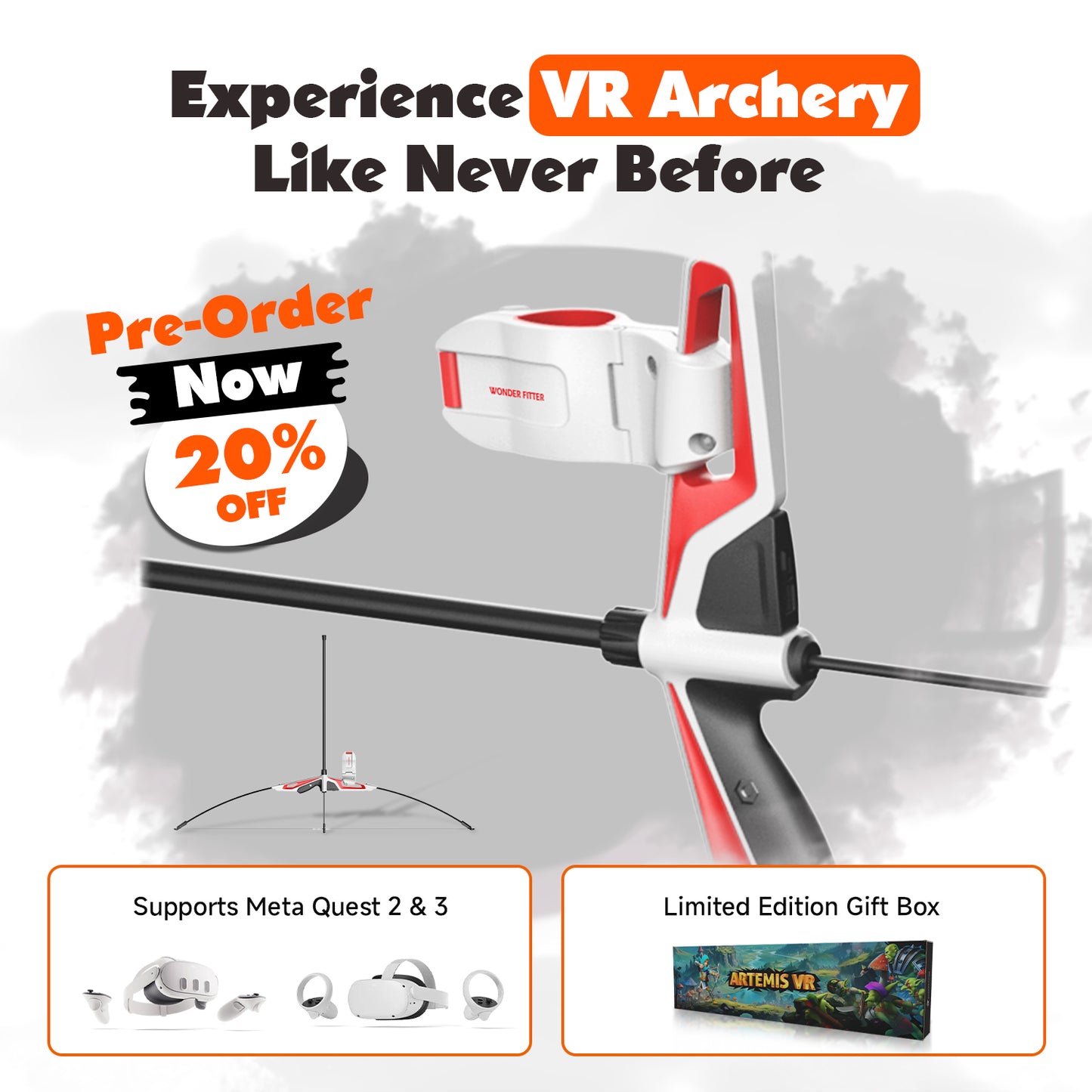 Artemis VR Game Bow: Ultimate VR Archery Experience