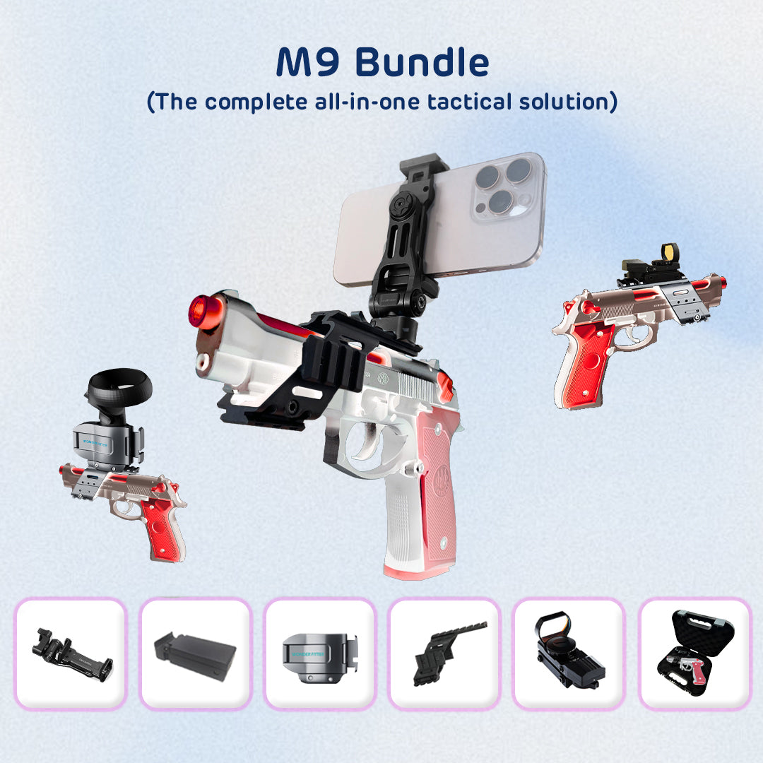 Pistolet intelligent M9 | Trois modes | Recul réel, entraînement tactique réaliste partout.
