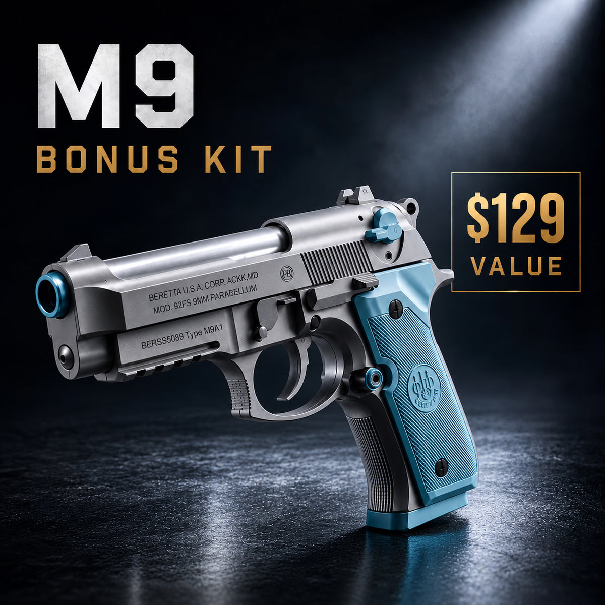 M9 Smart Pistol — Gen2 Founder Gift Wonderfitter