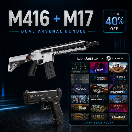 M17 & M416 Smart Shooting System | Physical Recoil Controllers for Immersive Gameplay Wonderfitter