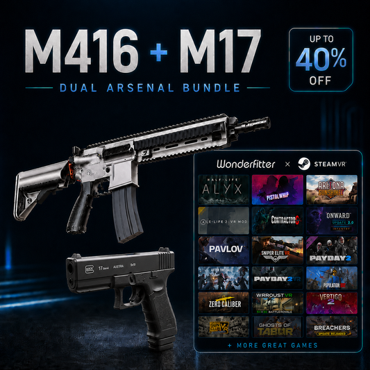 M17 & M416 Smart Shooting System | Physical Recoil Controllers for Immersive Gameplay Wonderfitter