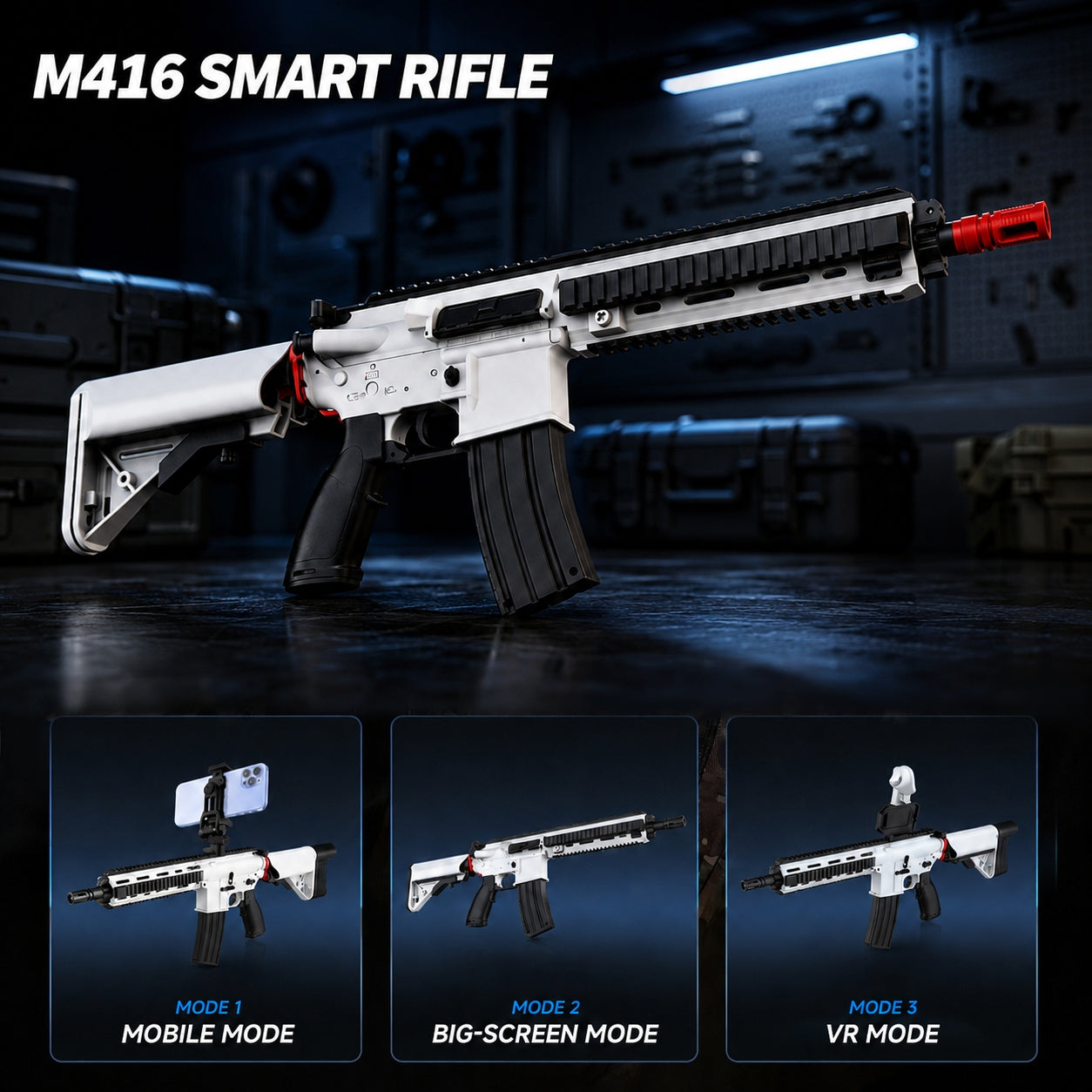 M416 Smart Rifle | Full-Auto Shooting Experience with Real Recoil Wonderfitter