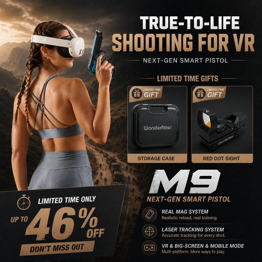 M9 Smart Pistol Kit | Free Case & Red Dot Sight Included