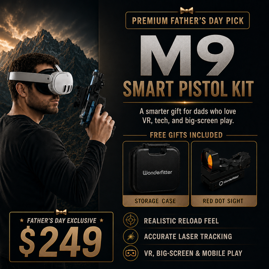 M9 Smart Pistol Kit | Free Case & Red Dot Sight Included Wonderfitter