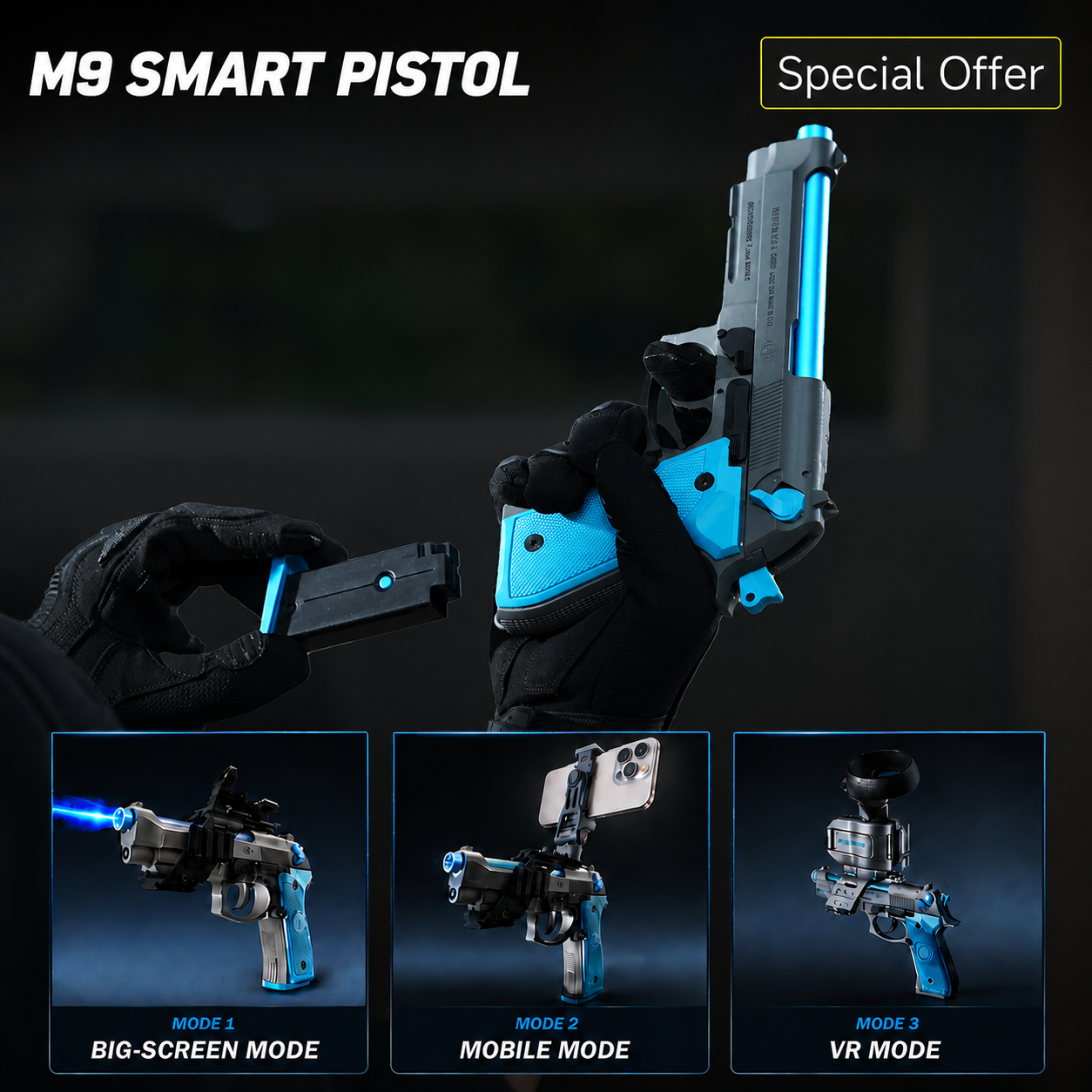 M9 Recoil Trainer | Smart Shooting System for Home Training Wonderfitter