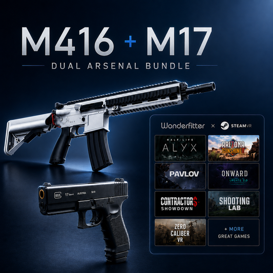 M17 & M416 Smart Shooting System | Tactical Recoil for VR, Big-Screen & Mobile Wonderfitter